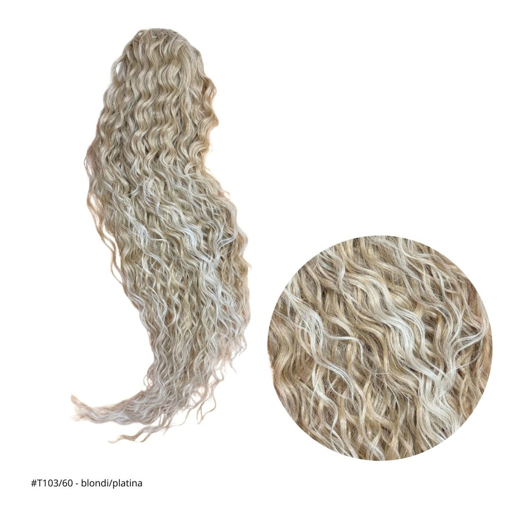 ICHA Beauty Waterwave Kuituhiusponinhäntä 70cm / 28"