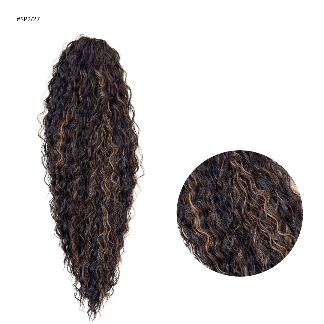 ICHA Beauty Waterwave Kuituhiusponinhäntä 70cm / 28"