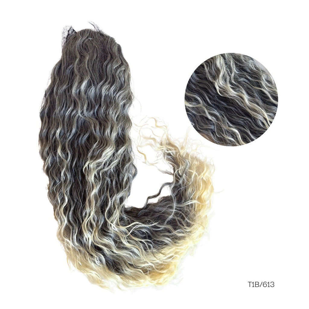 ICHA Beauty Waterwave Kuituhiusponinhäntä 70cm / 28"