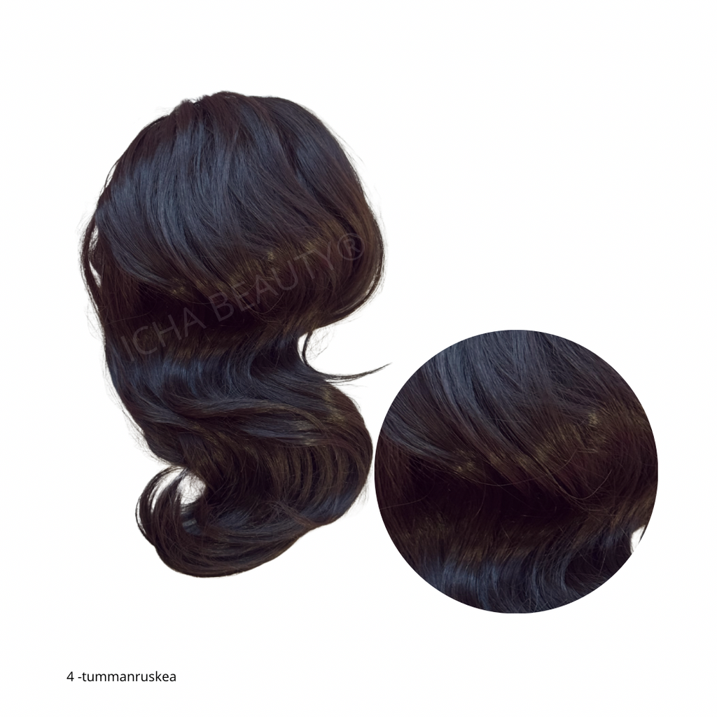 ICHA Beauty Laine -kihara poninhäntäpidennys 40cm