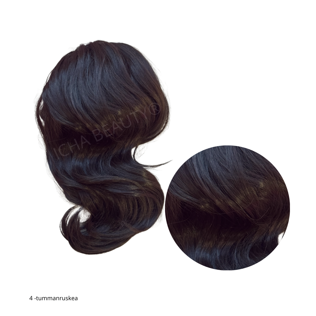 ICHA Beauty Laine -kihara poninhäntäpidennys 40cm