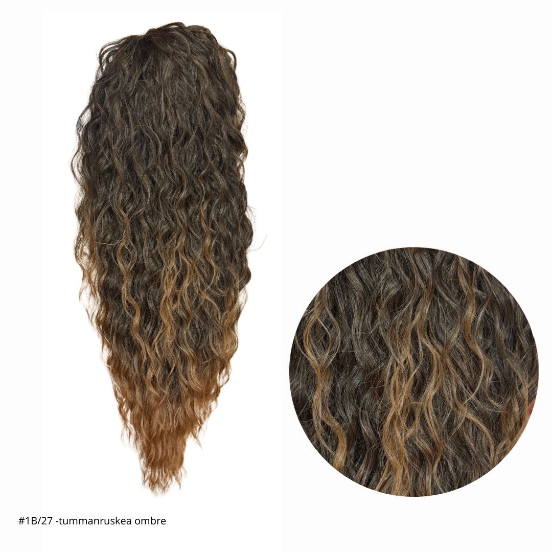 ICHA Beauty Waterwave Kuituhiusponinhäntä 50cm