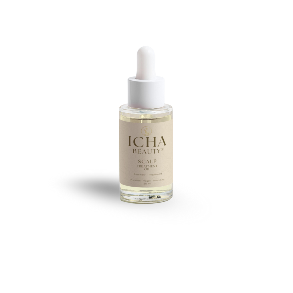ICHA Beauty® Scalp Rosemary + Peppermint -hiuspohjaöljy 30ml