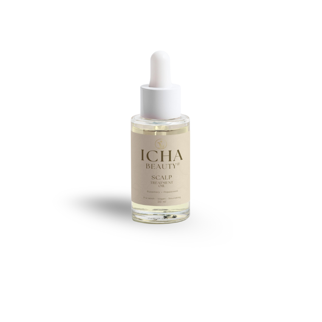ICHA Beauty® Scalp Rosemary + Peppermint -hiuspohjaöljy 30ml