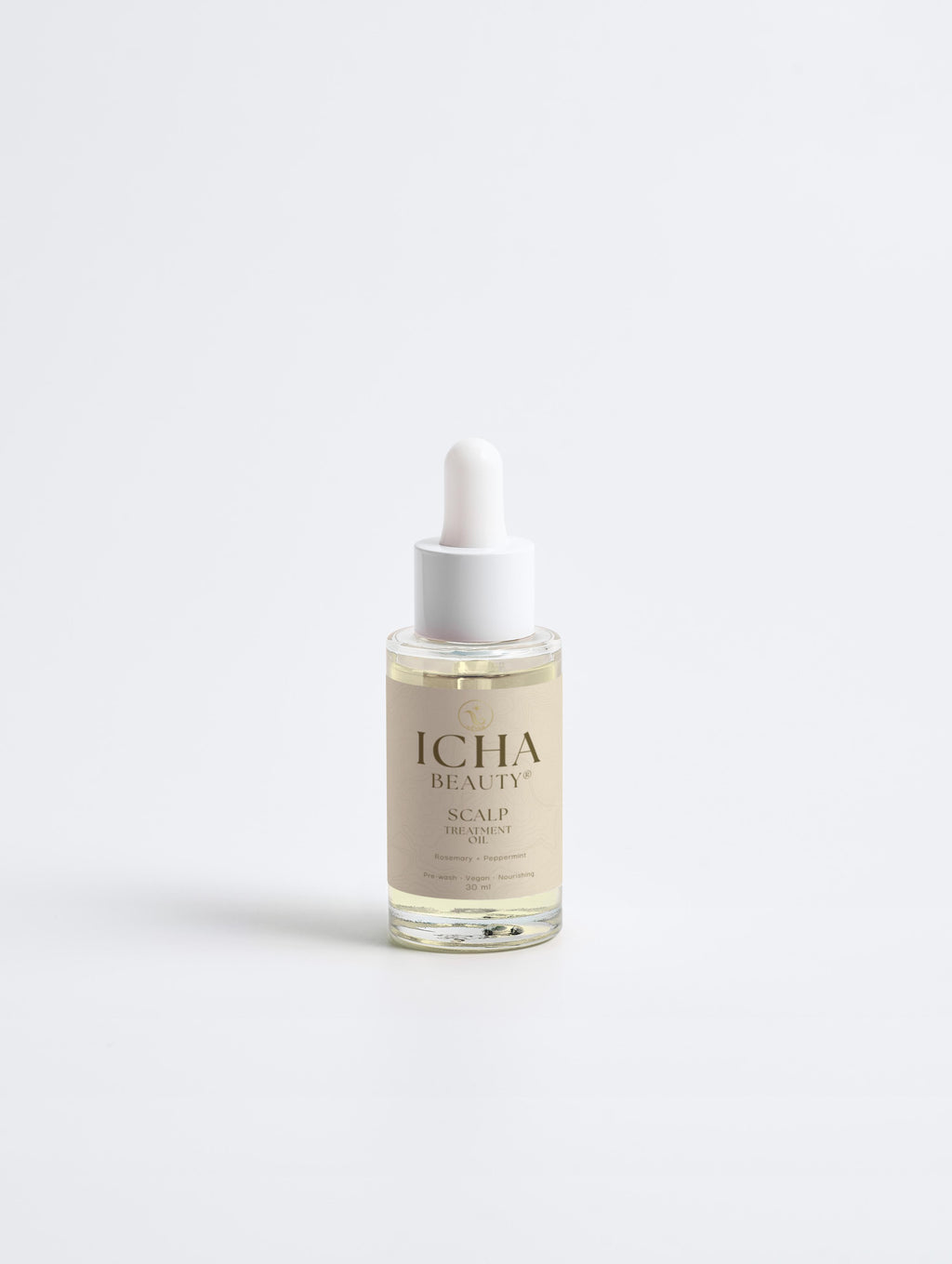 ICHA Beauty® Scalp Rosemary + Peppermint -hiuspohjaöljy 30ml