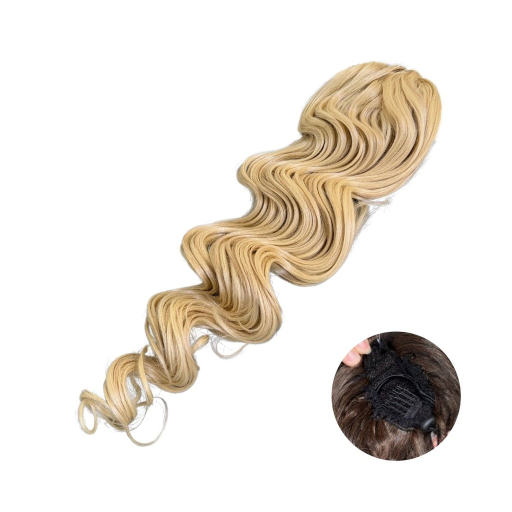 IdaCharlotta Beauty Loose Wave Kuituhiusponinhäntä 70cm - Kuituhiukset.fi