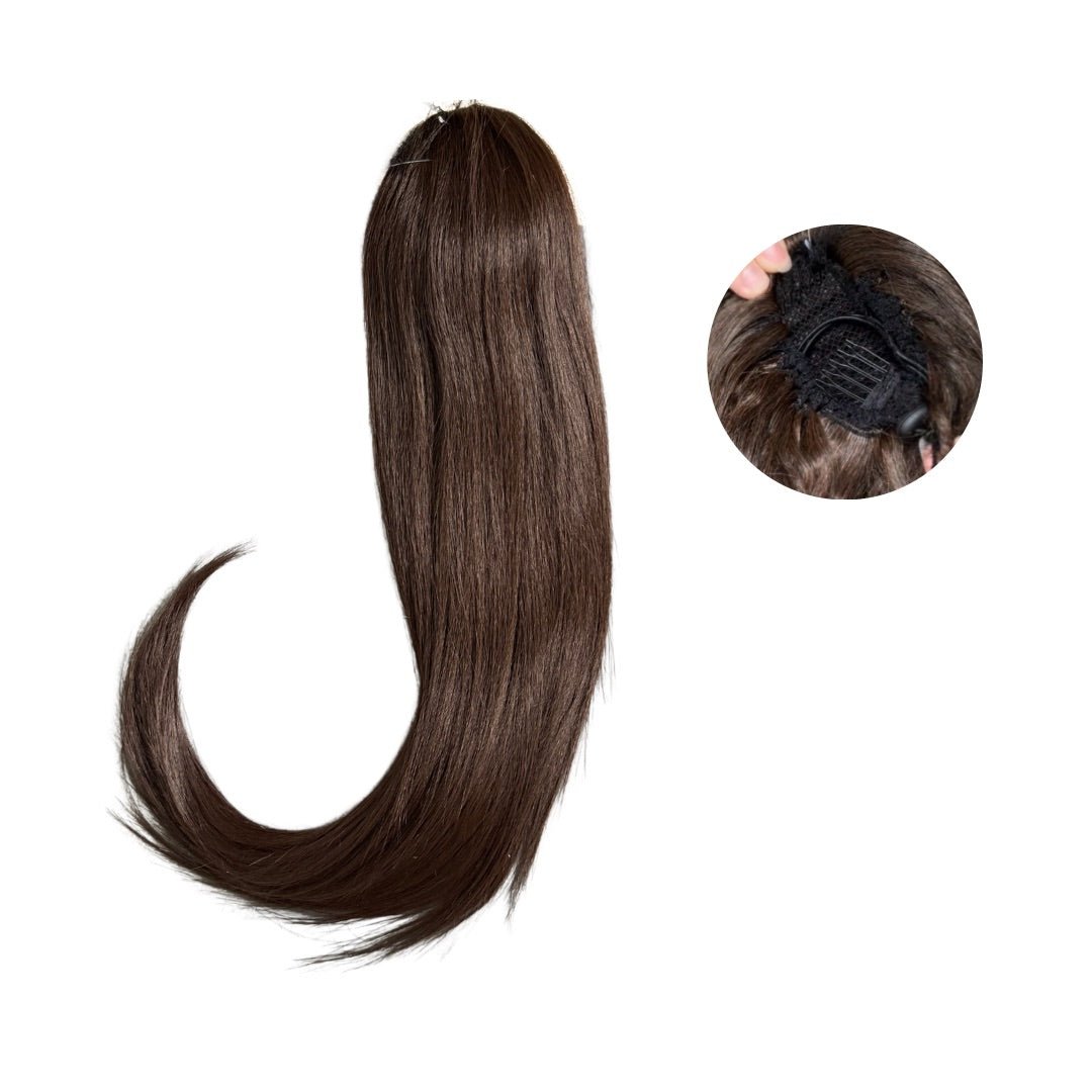 IdaCharlotta Beauty Suora Kuituhiusponinhäntä 70cm - Kuituhiukset.fi