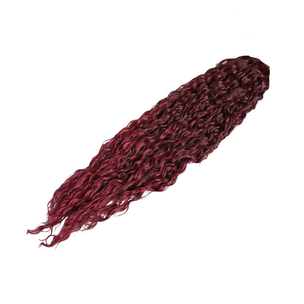 IdaCharlotta Beauty Waterwave Kuituhiusponinhäntä 70cm - Kuituhiukset.fi